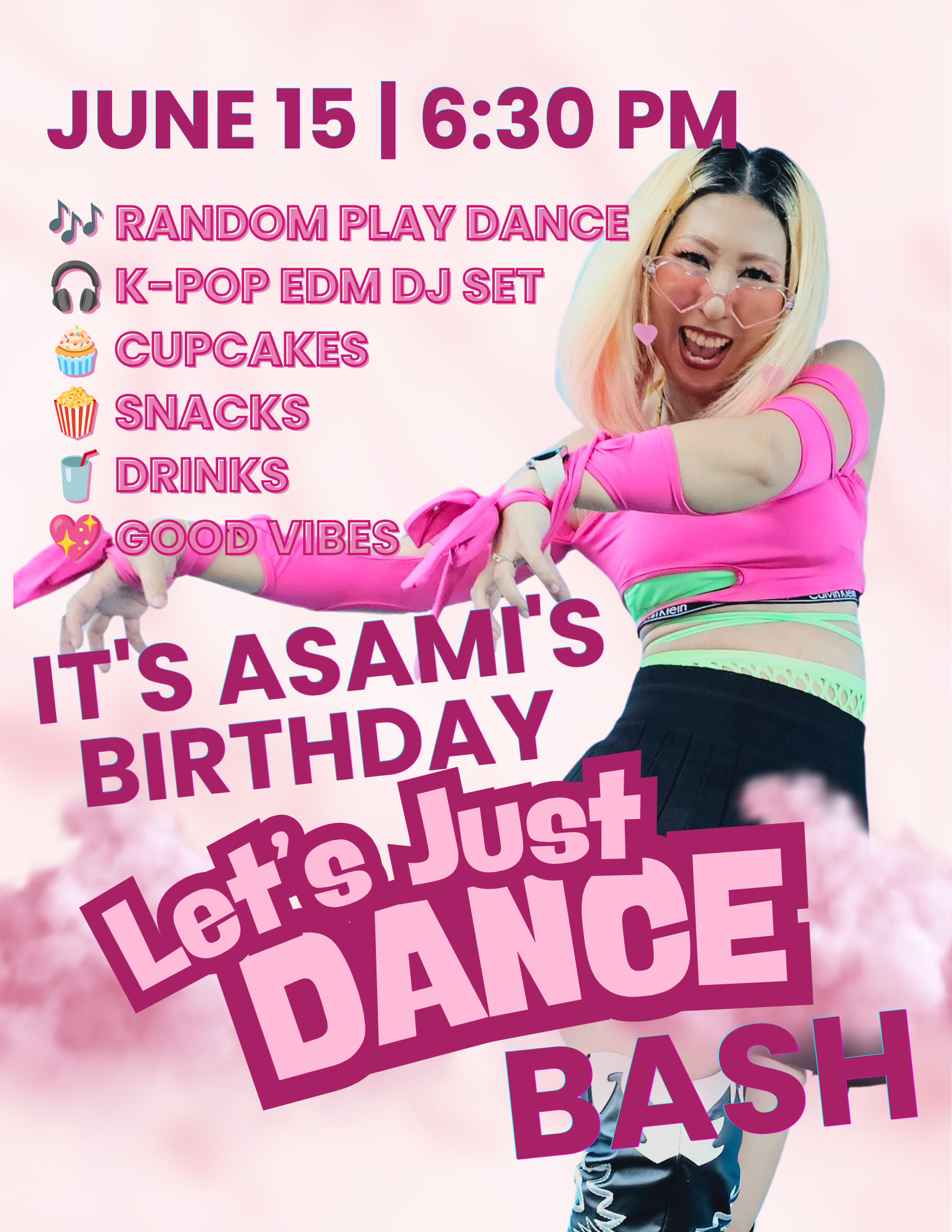 🎉 IT'S ASAMI'S BIRTHDAY, LET'S JUST DANCE BASH 🎉