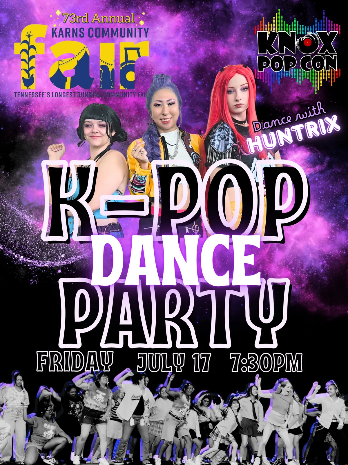 K-Pop Dance Party with HUNTRIX